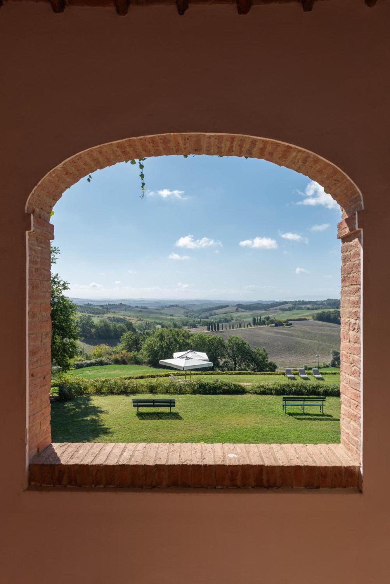 Villa Santa Virginia Siena Esterno foto