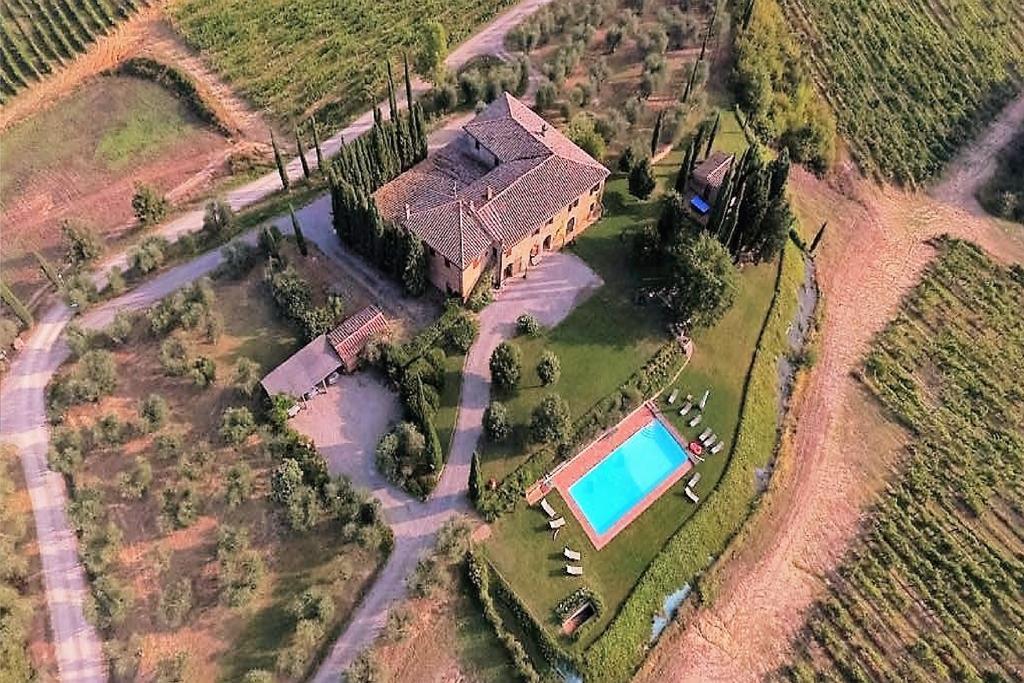 Villa Santa Virginia Siena Esterno foto